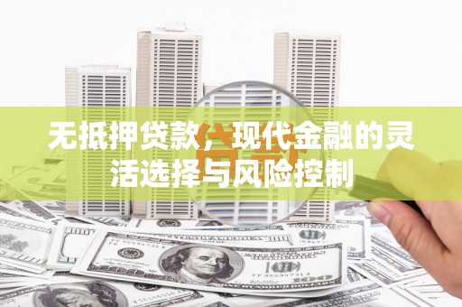 镇江无抵押贷款，现代金融的灵活选择与风险控制