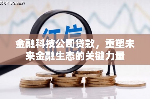 镇江金融科技公司贷款，重塑未来金融生态的关键力量