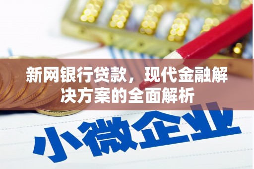 镇江新网银行贷款，现代金融解决方案的全面解析