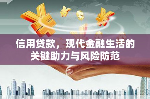 镇江信用贷款，现代金融生活的关键助力与风险防范