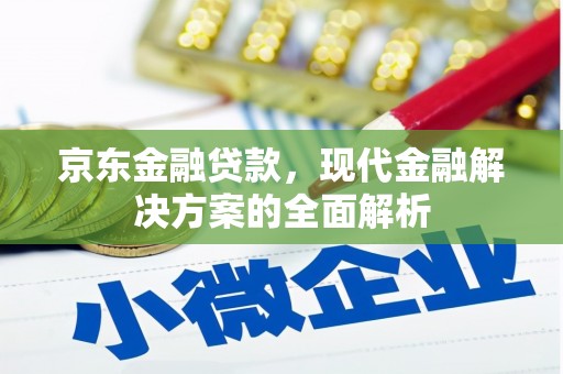 镇江京东金融贷款，现代金融解决方案的全面解析