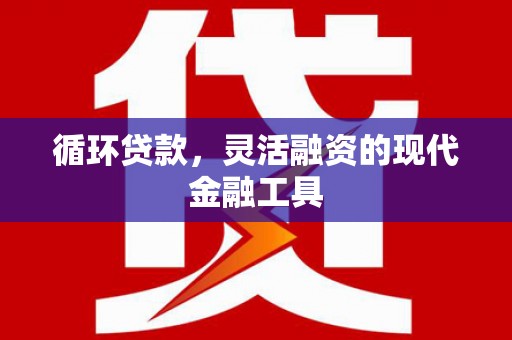 镇江循环贷款，灵活融资的现代金融工具